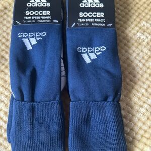 Adidas Team Speed Pro OTC Blue Soccer Socks